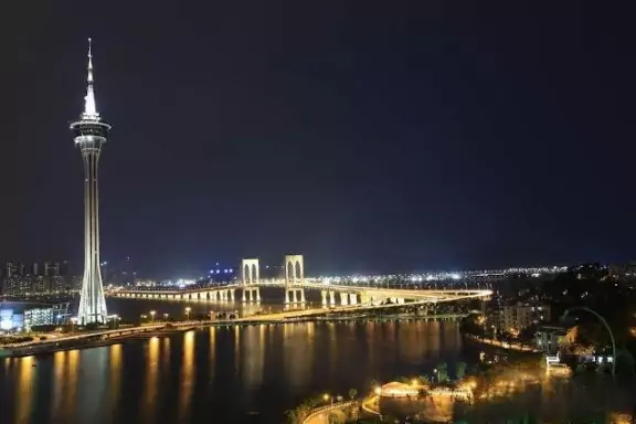 澳門的夜景